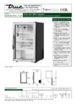 True, GDM Series, Single Glass Door Fridge - GDM-06-34-HC~TSL01 - Image 4