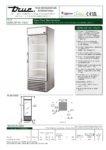 True, GDM Series, Single Glass Door Upright Freezer - GDM-23F-HC~TSL01 - Image 4