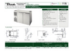 True, TBR Series Double Solid Door Bottle Cooler - TBR52-RISZ1-L-S-SS-2 - Image 3