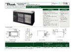 True, TBR Series Double Glass Sliding Door Bottle Cooler - TBR60-RISZ1-L-B-11-2 - Image 3
