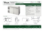 True, TBR Series Double Solid Door Bottle Cooler - TBR60-RISZ1-L-S-SS-2 - Image 3