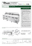 True, TPP Series, 4 Section Pizza Fridge - TPP-AT-119D-4-HC - Image 6
