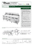 True, TPP Series, 4 Section Pizza Fridge - TPP-AT-119D-6-HC - Image 6