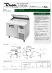 True, TPP Series, Single Door Pizza Fridge - TPP-AT-44-HC - Image 6
