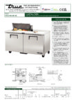 True, TSSU Series, Double Door Preparation Fridge -TSSU-60-08-HC - Image 6