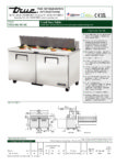 True, TSSU Series, Double Door Preparation Fridge -TSSU-60-16-HC - Image 6